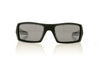 Oakley Gascan 901443 Matte Black Sunglasses - Front