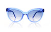 Pagani Agata 883 Transparent Blue Sunglasses - Front