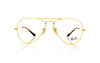 Ray-Ban Aviator 0RX6489 2500 Gold Glasses - Front