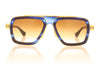 DITA DTS403 LXN-EVO BLU-GLD Blue Gold Sunglasses - Front