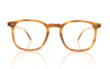 Garrett Leight Ruskin Eco BTO Blonde Tortoise Glasses - Front