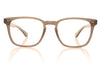 Garrett Leight Earvin BIO CHR Charcoal Glasses - Front