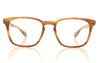 Garrett Leight Earvin BIO MBTO Blonde Tortoise Glasses - Front
