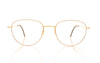 Lindberg thintanium 5512 GT GR69 Gold Glasses - Front