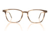 Lindberg 1048 A175 Black Glasses - Front