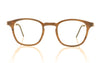 Lindberg bu 1854 H18 Medium Brown Glasses - Front
