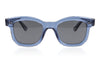 Pagani Brera BLU1 Blue Sunglasses - Front