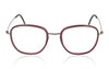 Lindberg 5802 PU14 T850 K26 Ruby Red Glasses - Front