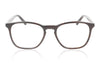 Hoffman Natural Eyewear H2315 1423 Dark Brown Glasses - Front