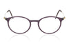 Lindberg 1180 AK63 Purple And Gold Mix Glasses - Front
