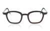 Lindberg buffalo 1858 H26 U9 Dark Brown Glasses - Front