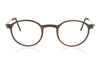 Lindberg buffalo 1823 T207 H18 P10 Medium Brown Glasses - Front