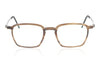 Lindberg buffalo 1859 H50 10 Medium Brown Glasses - Front