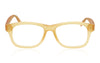 Pagani Frank 106 Matte Yellow Glasses - Front