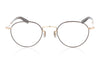 Eyevan 7285 219 905900 Brown Gold Glasses - Front