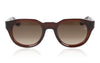 Akoni Alpha BRN Brown Sunglasses - Front