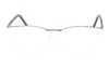 Lunor LU234 55 Purple Glasses - Front