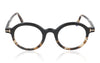 Tom Ford FT5664-B/V TF5664 005 Black and Tortoise Glasses - Front