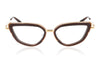 Akoni Venus BRNGLD Brown Glasses - Front