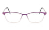 Lindberg Strip 7380 113 Purple Glasses - Front