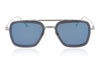 DITA Flight SMK-PLD Silver and Blue Sunglasses - Front