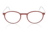Lindberg n.o.w 6527 C04 T804 P10 Red Glasses - Front