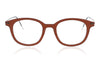 Lindberg n.o.w 6628 C02M PU9 Brown Glasses - Front
