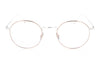 Cutler and Gross AUOP-0001 04 Rose Gold and Silver Glasses - Front
