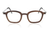 Lindberg buffalo 1858 T219 H18 10 Medium Brown Glasses - Front