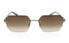 Barton Perreira Jude RES/ANG Antique Gold Sunglasses - Front