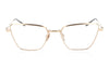 Akoni Vega GLDBLK Gold Glasses - Front