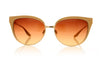 Barton Perreira Valerie GOL Gold Sunglasses - Front