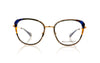 Bellinger Arc-X1 C454 Blue Glasses - Front