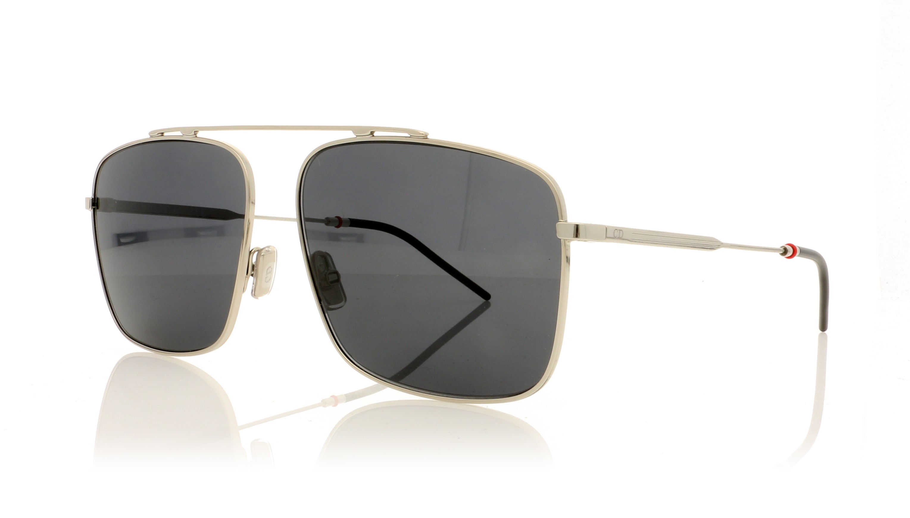 Buy Christian Dior ReflectedS Sunglasses Palladium White wSilver Mirror  085L 85L DC 52mm Authentic Online at desertcartMontenegro