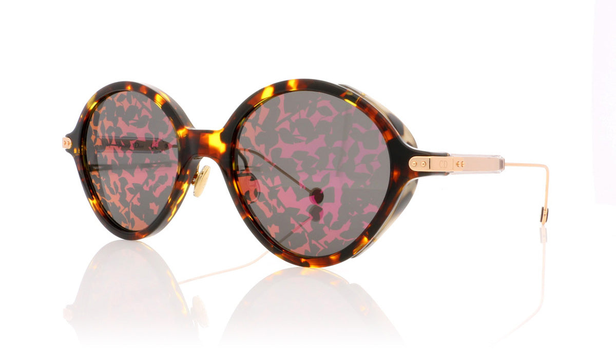 Christian Dior Umbrage Round Sunglasses L9RIR 52  Foxy Luxury