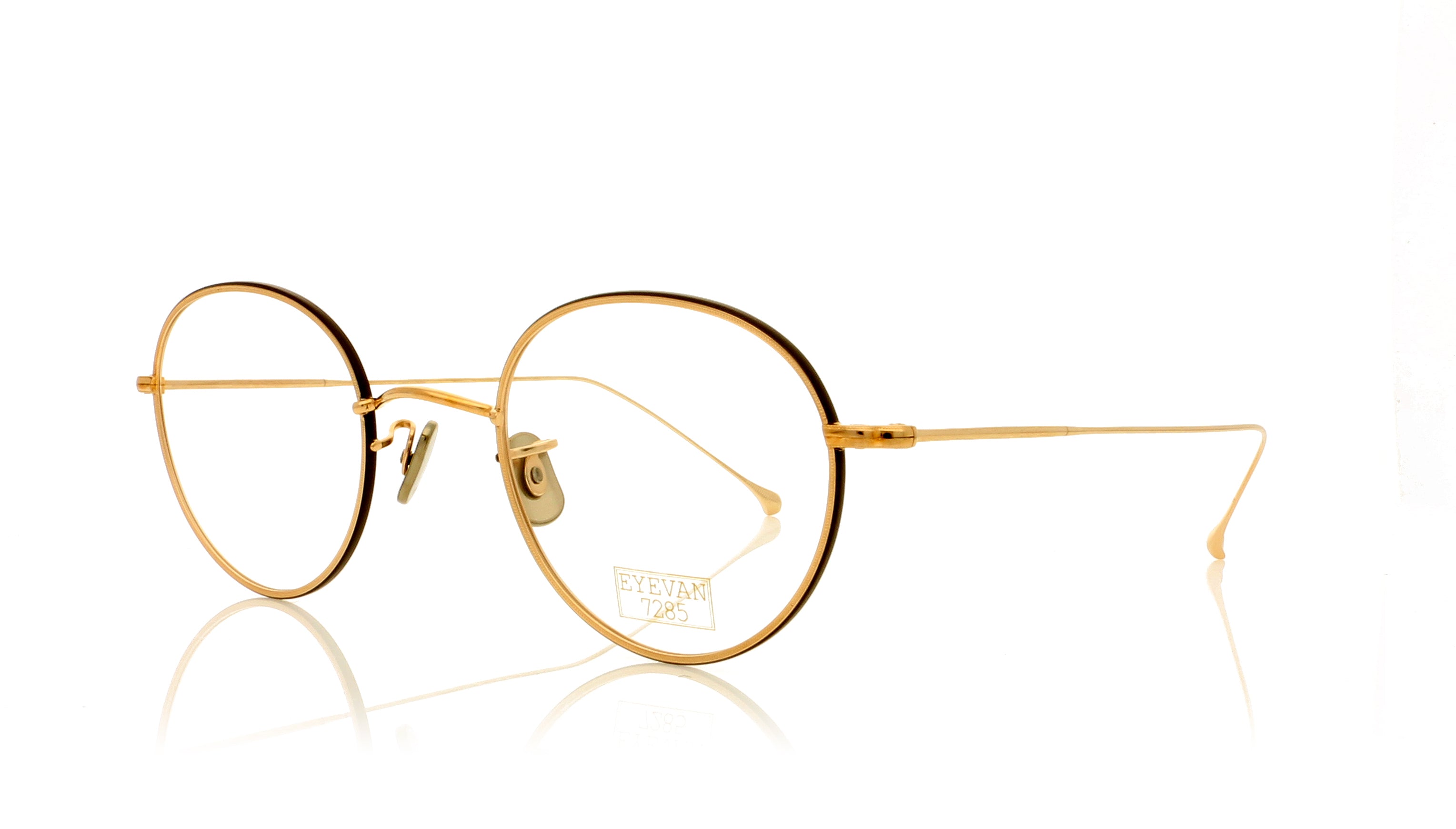 Eyevan 7285 152 9080 Gold Glasses