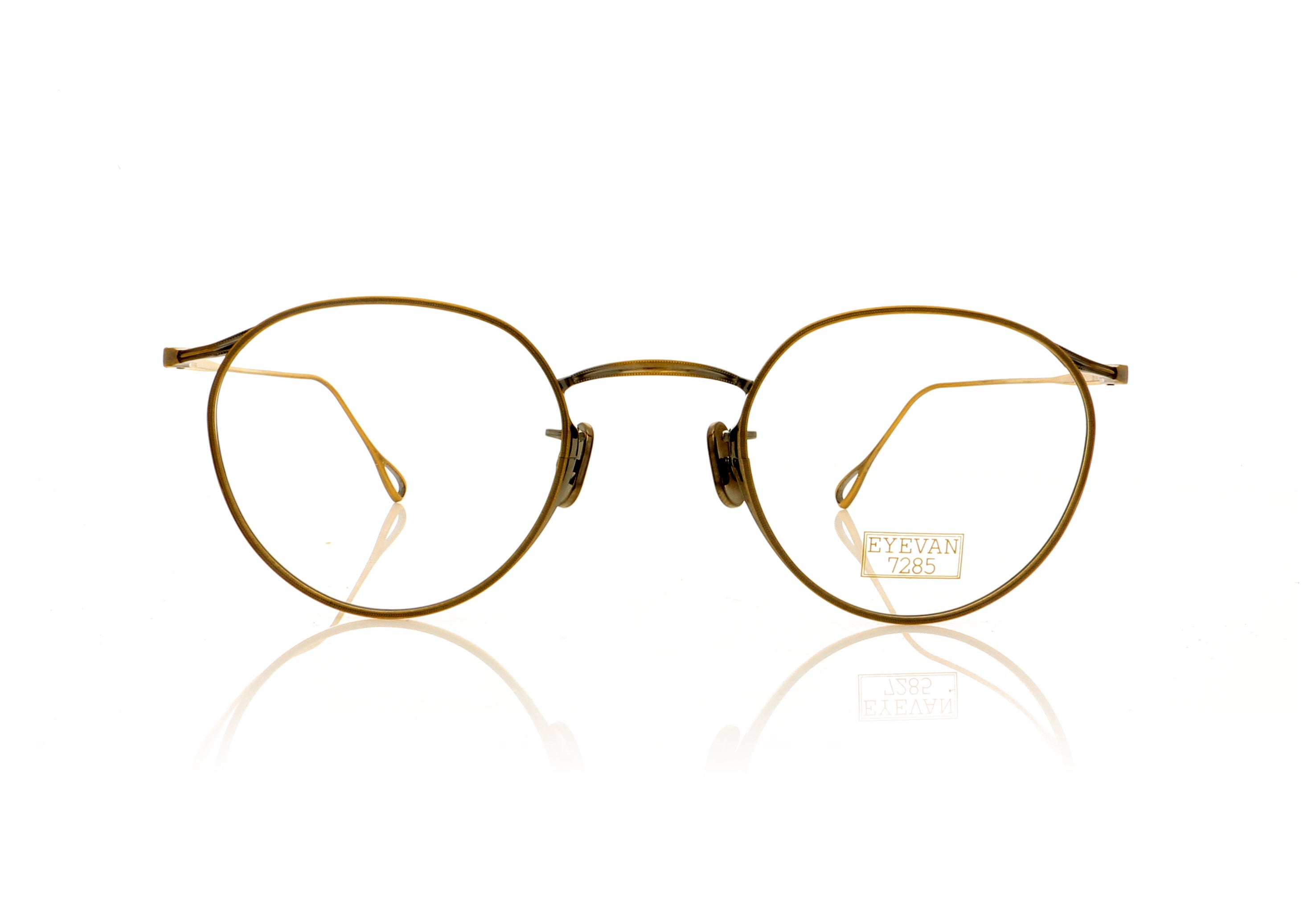 Eyevan 7285 156 901 Gold Glasses | OCO Glasses