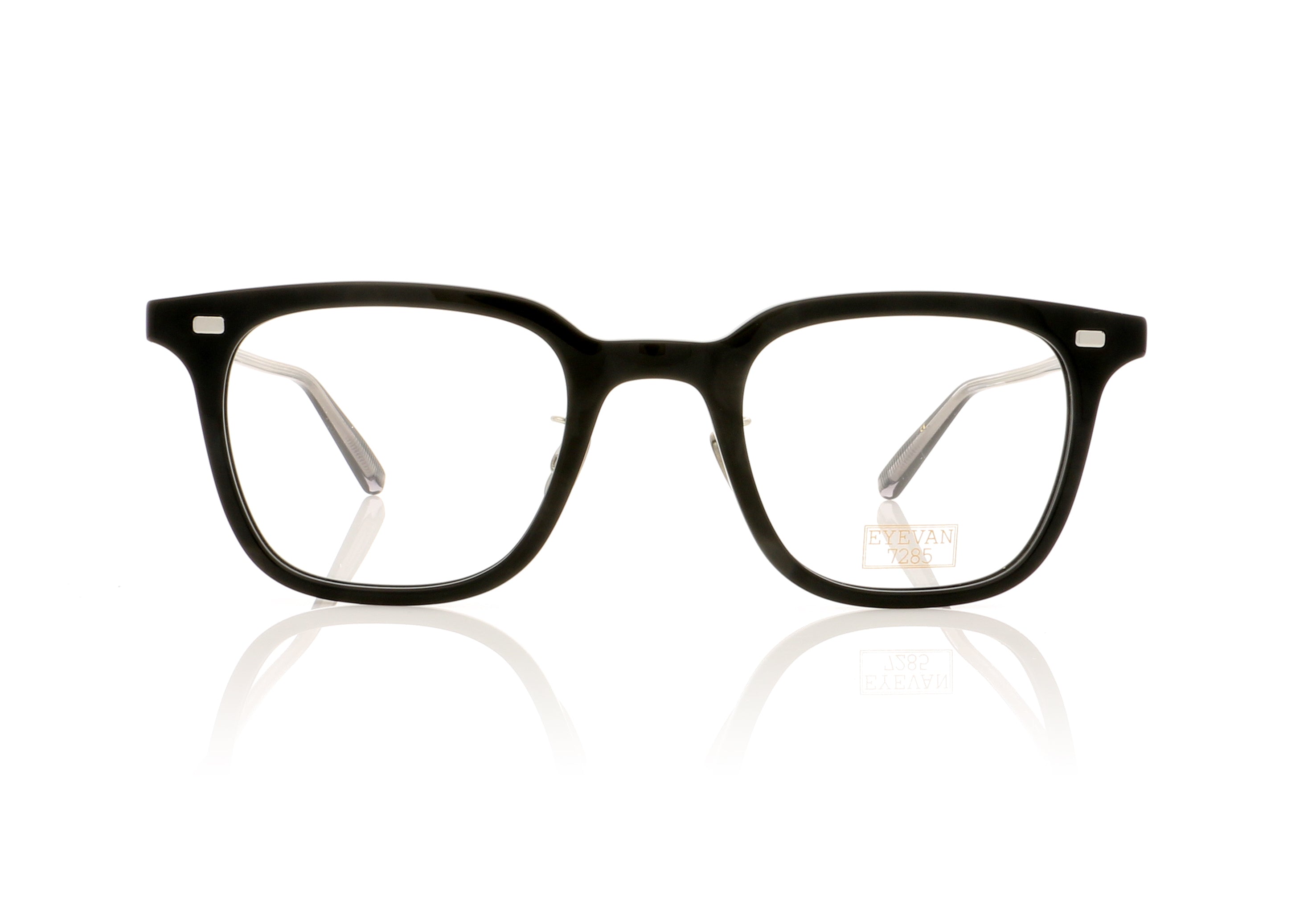 Eyevan 7285 319 100 Black Glasses | The Eye Place