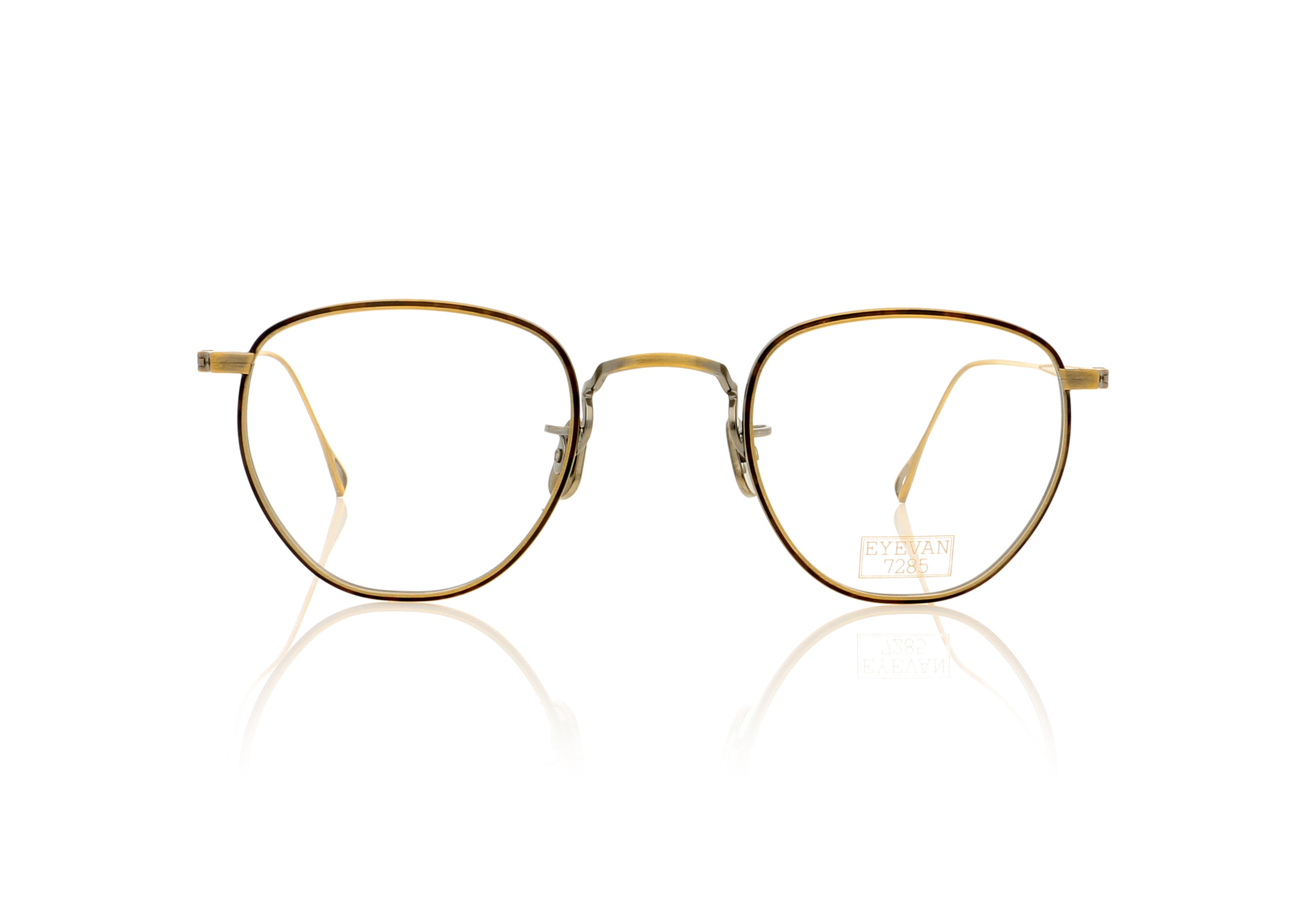 Eyevan 7285 549 901F Antique Gold Glasses