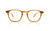 Garrett Leight Clark 1049 DB Demi Blonde Glasses - Front