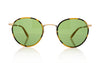 Garrett Leight Wilson M 4005 TT-AH/PGN Tk Trt Sunglasses - Front