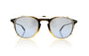 Garrett Leight Hampton Clip M G/BLUSHM Gold Clip - Front