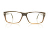 Hoffman Natural Eyewear 305 H16 H10 Horn Glasses - Front