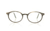 Hoffman Natural Eyewear H2191 H18 Horn Glasses - Front