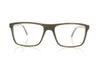 Hoffman Natural Eyewear H2209 H16 H10 Horn Glasses - Front