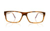 Hoffman Natural Eyewear Hoffmann 305 9085 Horn Glasses - Front