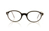 Hoffman Natural Eyewear V7443 H20 Matt Black Glasses - Front