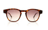 John Dalia Jack N C12 Dark Tortoise Sunglasses - Front