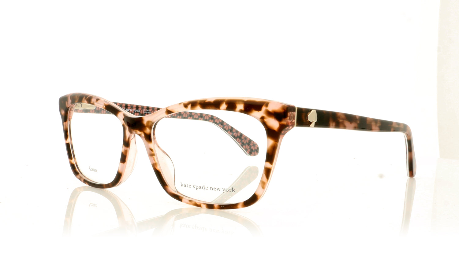 Kate Spade CARDEA OT4 Havana Pink Glasses – The Eye Place