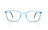 Lindberg n.o.w 6536 C08 10 Blue Glasses - Front